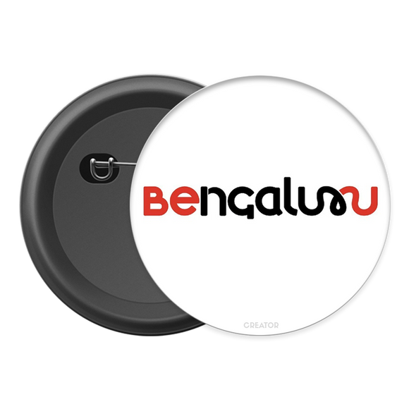 Bengaluru Button Badge