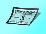 Clear sticker
