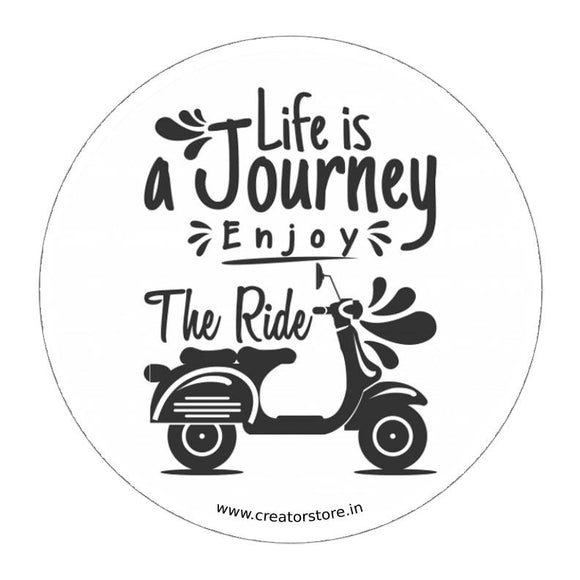 Life is a Journey Sticker