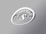 Clear sticker