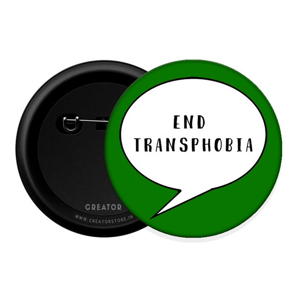 End transphobia Button Badge