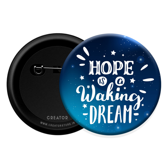 Hope Button Badge