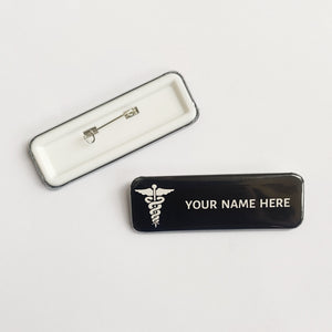 The Doctor Personalised Name Badge -  22x67mm