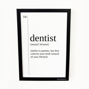 Dentist - Doctor Photoframe