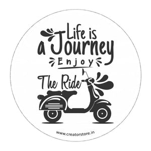 Life is a Journey Sticker