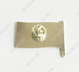 Brass Enamel Flag Badge - Pack of 50