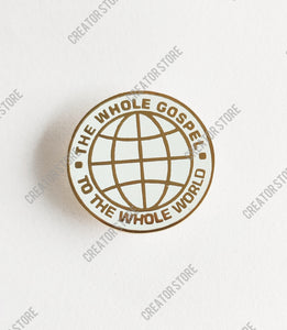 Brass Enamel Round Badge - Pack of 50