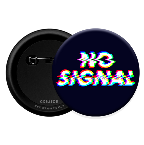 No signal Button Badge